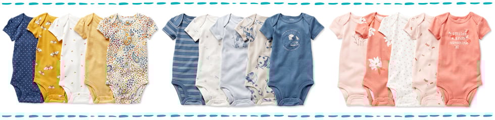 áo liền thân cho bé trai, bé gái chính hãng carters