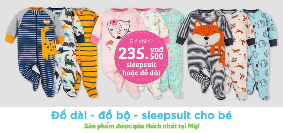 đồ bộ mặc nhà cho bé trai, bé gái 1-5T