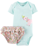 Set 2 món bodysuit kèm quần short