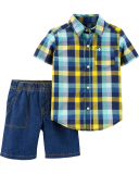 Set 2 món áo kèm quần short