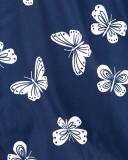 Áo khoác gió xanh navy phối hồng - Hình ảnh 3
